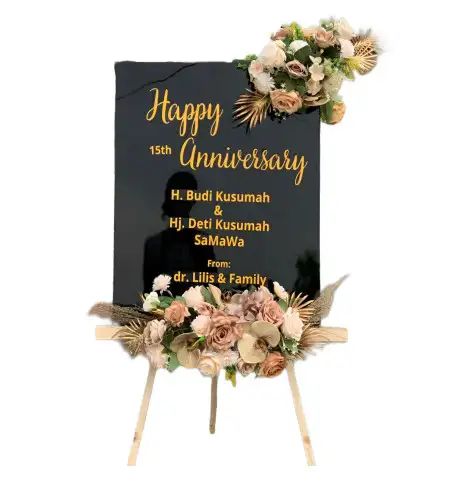 Papan Bunga Akrilik Kampung Besar
